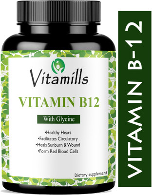 Vitamills Organic B Complex Vitamins B12 and Biotin (Pro)(30 Capsules)
