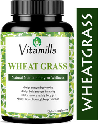 Vitamills Wheatgrass 800 mg Capsules(Advanced)(60 Capsules)