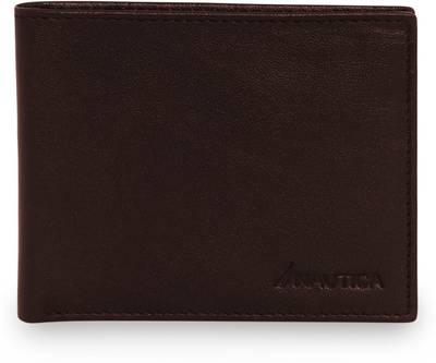 NAUTICA Men Casual Brown Genuine Leather Wallet
