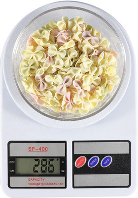 Gentle e kart ® Digital Weighing Scale, Multipurpose Model SF400 10 kg Weighing Scale(White)