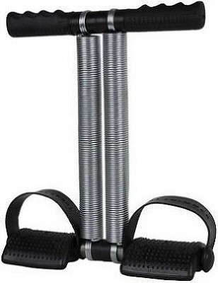 PIRENE Tummy Trimmer With Double Steel Spring Burn Off Calorie & Tone Your Muscles Ab Exerciser(Black)