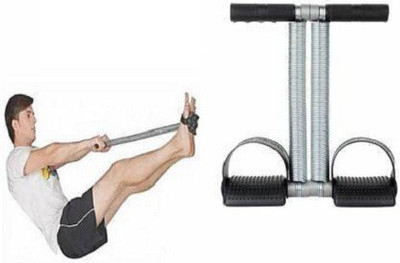 PIRENE Double Spring Tummy Trimmer For Men & Women, Abs Exerciser For Home & Gym Use Ab Exerciser(Black)