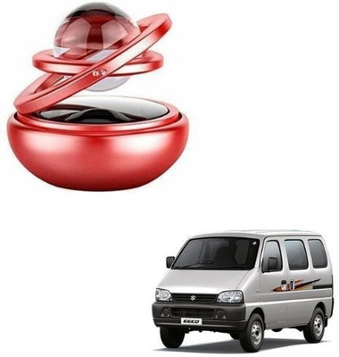 Dvis Orange Car Freshener Diffuser Double Red Ring Solar Air Freshner for Maruti ecco(150 ml)