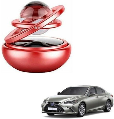 Dvis Orange Car Freshener Diffuser Double Red Ring Solar Air Freshner for Lexus ES(150 ml)