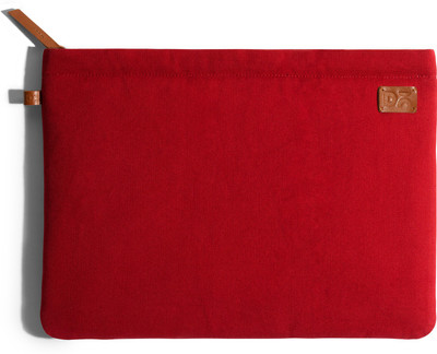 DailyObjects Crimson Red Skipper Sleeve Large - MacBook/Laptop up to 15 inch Laptop Sleeve/Cover(Red, 15 inch)