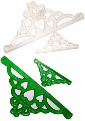 JSA Tiara Ornamental Headdress Princess Crown Cookie Fondant Cutter Cookie Cutter(Pack of 2)