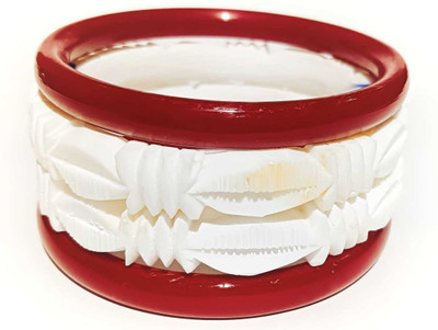 SHAKHA POLA Brass, Plastic Bangle Set(Pack of 4)