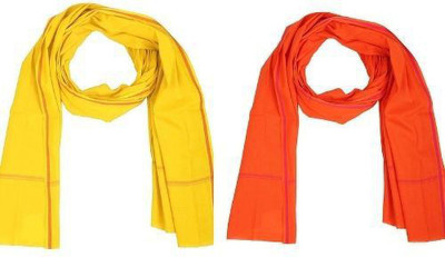 SHRI ANAND Cotton 200 GSM Bath, Hand, Face Gamcha Set(Pack of 2)