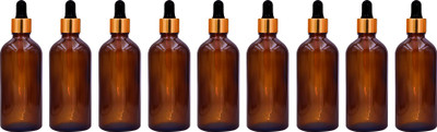 nsb herbals 100 ml Glass Bottle(Pack of 9, Brown)