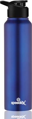 SPEEDEX Single Walled Stainless Steel Fridge Water Bottle for Home Office School Kids 1000 ml Bottle(Pack of 1, Blue, Steel)