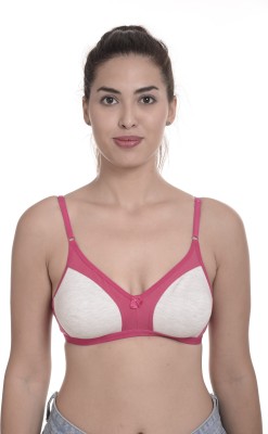 soft beauty Women T-Shirt Non Padded Bra(Pink)