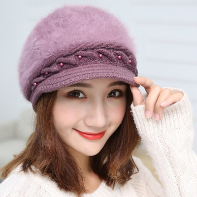Nicsy Solid Women and Girl's Winter Beanie Hat Caps Peaked Visor Brim Warm Slouchy Snow Warmer Stylish Design Winter Cap Pack 1 Cap Nicsy Solid Women and Girl's Winter Beanie Hat Caps Peaked Visor Brim Warm Slouchy Snow Warmer Stylish Design Winter Cap Pack 1 Cap