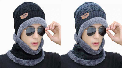 SSJMart Woven Beanie Cap(Pack of 4)
