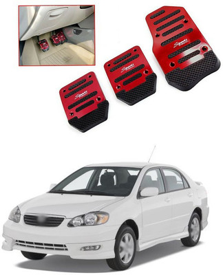 XZRTZ 3Pcs Non-Slip Manual Transmission Mt Car Truck Chrome Pedal 235 Car Pedal