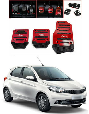 PRTEK CAR 3pcs Nonslip Car Pedal Pads Auto Sports Gas Fuel Petrol Clutch Brake Pad Cover Foot Pedals Rest Plate Kits For MT(Manual Transmission) A228 Car Pedal