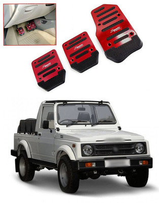 XZRTZ 3Pcs Non-Slip Manual Transmission Mt Car Truck Chrome Pedal 134 Car Pedal