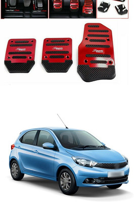 PRTEK CAR 3pcs Nonslip Car Pedal Pads Auto Sports Gas Fuel Petrol Clutch Brake Pad Cover Foot Pedals Rest Plate Kits For MT(Manual Transmission) A229 Car Pedal