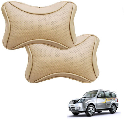 KOZDIKO Beige Polyester Car Pillow Cushion for Tata(Rectangular)