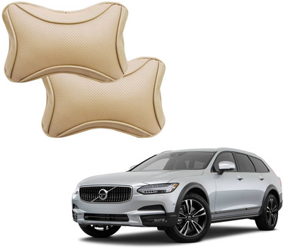 KOZDIKO Beige Polyester Car Pillow Cushion for Volvo(Rectangular)