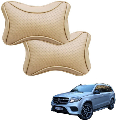 KOZDIKO Beige Polyester Car Pillow Cushion for Mercedes Benz(Rectangular)