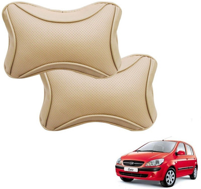 KOZDIKO Beige Polyester Car Pillow Cushion for Hyundai(Rectangular)