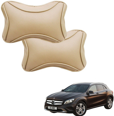 KOZDIKO Beige Polyester Car Pillow Cushion for Mercedes Benz(Rectangular)