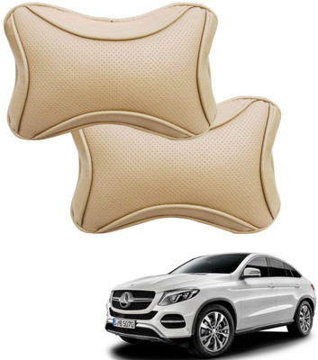 KOZDIKO Beige Polyester Car Pillow Cushion for Mercedes Benz(Rectangular)