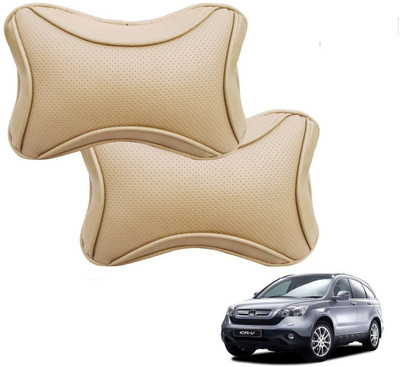 KOZDIKO Beige Polyester Car Pillow Cushion for Honda(Rectangular)