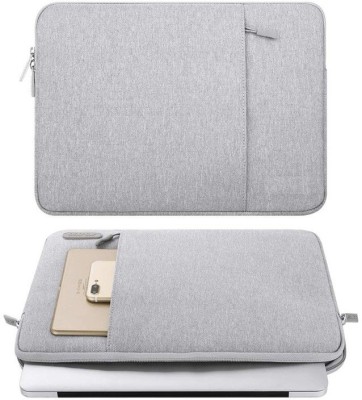 realtech Sleeve for Samsung Galaxy Tab S7 Plus 12.4 inch(Grey, Grip Case, Pack of: 1)