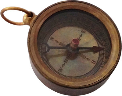 Shoptreed Vintage Rustic Brass Compass Compass(Gold)