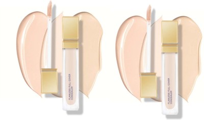 GFSU FLAWLESS FULL COVER MAKE UP Concealer(WHITE IVORY, 20 g)