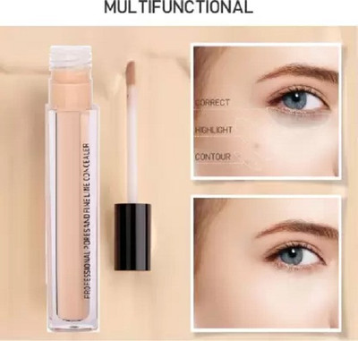 Aylily HD Spotless Liquid Concealer Waterproof Eye Dark Circles Spots Full Coverage Concealer(beige, 6 ml)