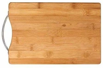 Sonani Enterprise Wooden Cutting Board(Brown Pack of 1 Dishwasher Safe)