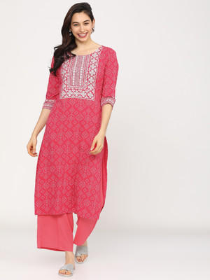 Vishudh Women Kurta Palazzo Set