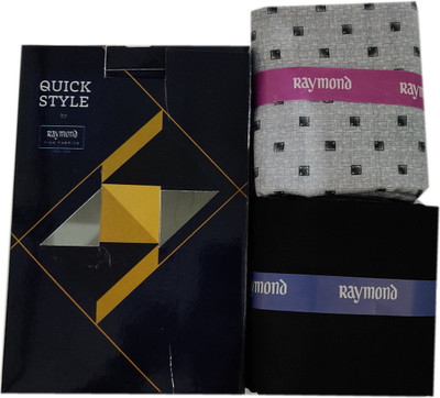 Raymond Cotton Blend Printed Shirt & Trouser Fabric
