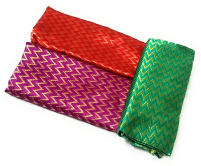 Cotton colors Cotton Silk Embellished Blouse Material
