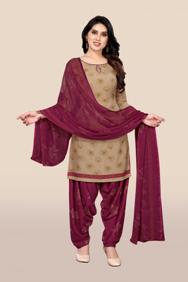 Kayimi Cotton Blend Printed Salwar Suit Material