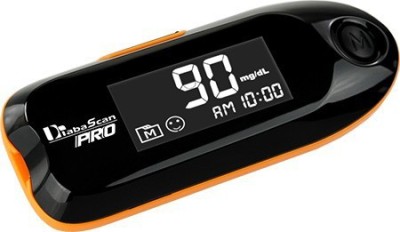 DIABASCAN pro Glucometer(Black)