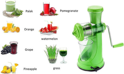 Analog Kitchenware Plastic Hand Juicer(Green)