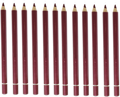 GFSU Intense Red Intense Kajal Specially Formulated Ultimate Look Smooth Red Eyeliner Pencil(Red, 24 g)