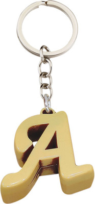 BLESSINGS Plastic Letter A Key Chain