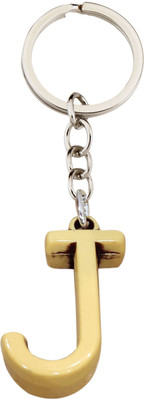 BLESSINGS Plastic Letter J Key Chain