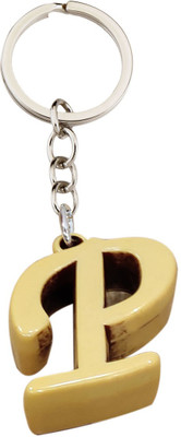 BLESSINGS Plastic Letter P Key Chain
