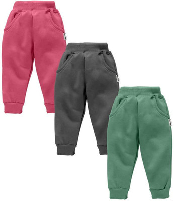 NammaBaby Track Pant For Boys & Girls(Multicolor, Pack of 3)