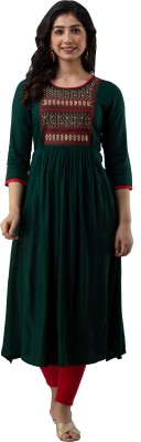 ANNU PARIDHAN Anarkali Gown(Green)