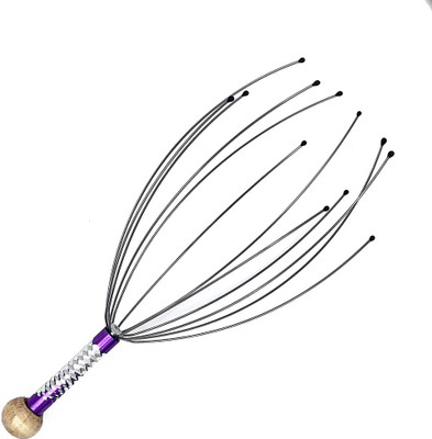 cashback De-stress Scalp Massager | Top Select Hand Held Scalp Head Massager | Hand Scalp Massager, Manual Head Massage Tingler De-stress | Promotes Hair Growth | Improves Blood circulation Hand Held Scalp Head Massager Stress Relief Massager Massager(Multicolor)
