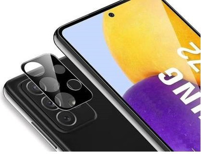 DSCASE Back Camera Lens Glass Protector for Samsung Galaxy A52(Pack of: 1)