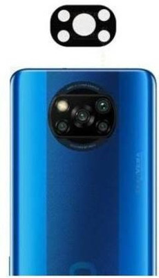 DSCASE Back Camera Lens Glass Protector for POCO X3(Pack of: 1)