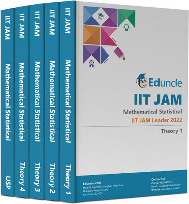 IIT JAM Mathematical Statistical Leader (Complete Theory + Unit-Wise Solved Papers) By Eduncle(Paperback, Eduncle)