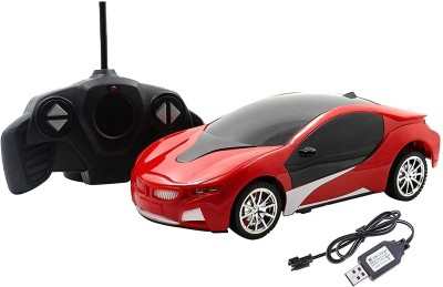 KOKEE TOYS Remote Control 3D Rechargeable high Speed Stunt car Toy for boys(Multi-Color).(Multicolor)